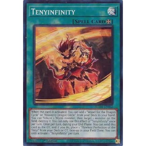 Tenyinfinity - SUDA-EN062 Super Rare 1st Edition - Single