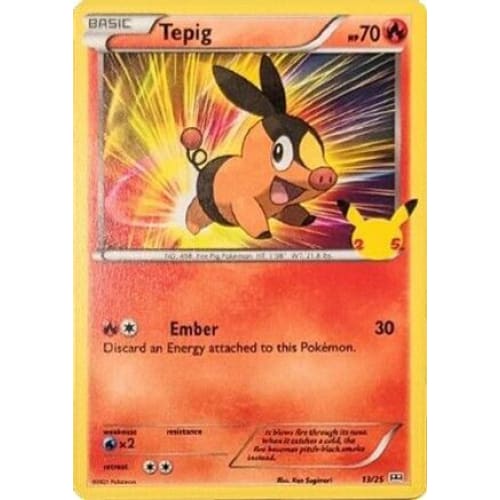 Tepig (013/025) Promo - Single