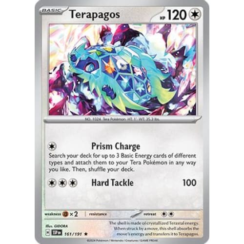Terapagos (161) Rare Classic Reverse Holofoil - Single