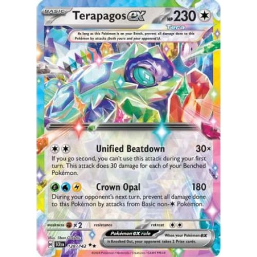 Terapagos ex (128) Double Rare Holofoil - Single