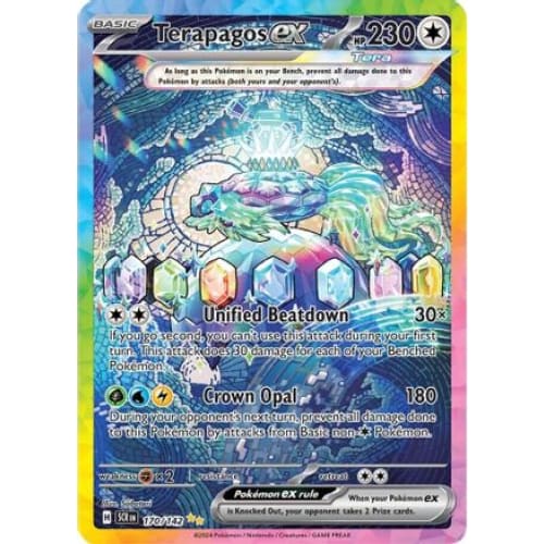Terapagos ex (170) Special Illustration Rare Holofoil
