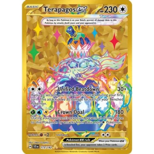 Terapagos ex (173) Hyper Rare Holofoil - Single
