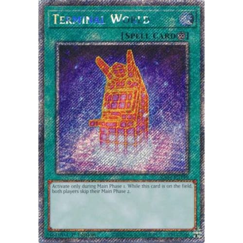 Terminal World (Platinum Secret Rare) - RA04-EN148 Platinum