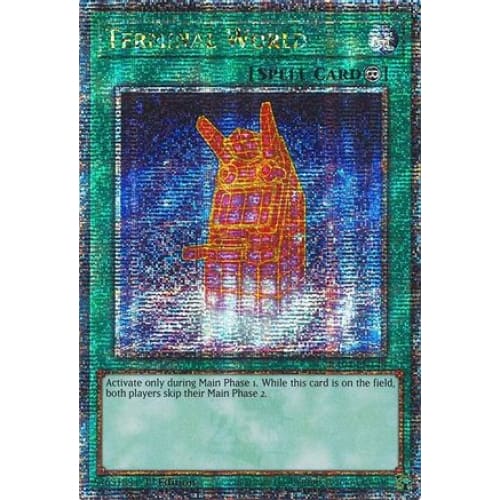 Terminal World (Quarter Century Secret Rare) - RA04-EN148
