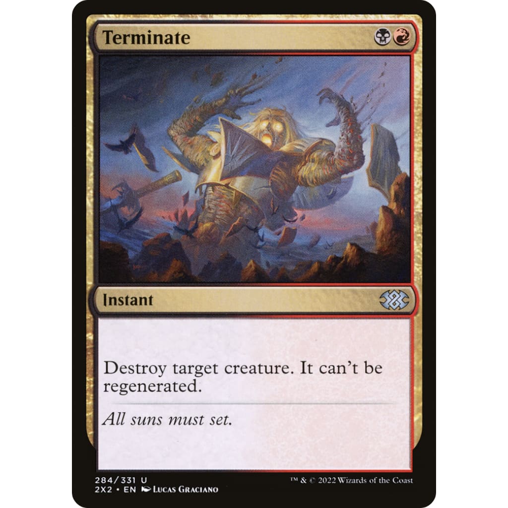Terminate (2X2-284) - Single