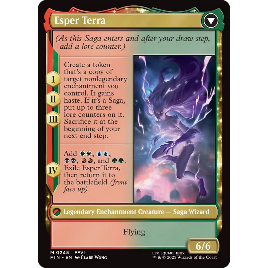 Terra Magical Adept // Esper (FIN-245): (enchantment)