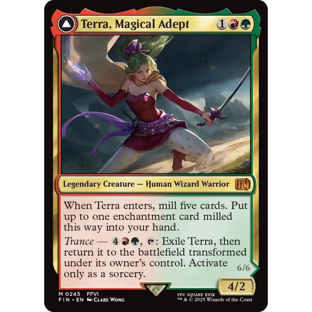 Terra Magical Adept // Esper (FIN-245): (enchantment)