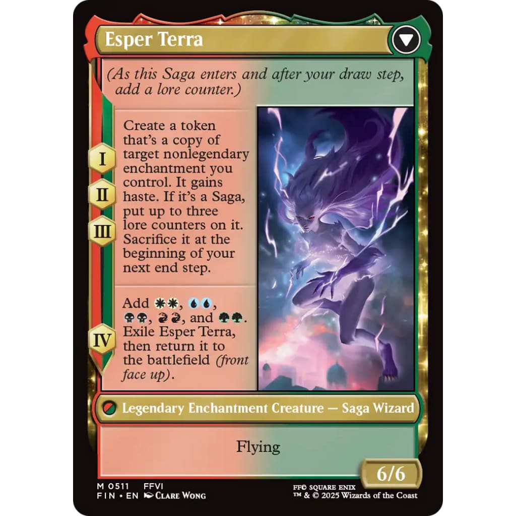 Terra Magical Adept // Esper (FIN-511): (enchantment