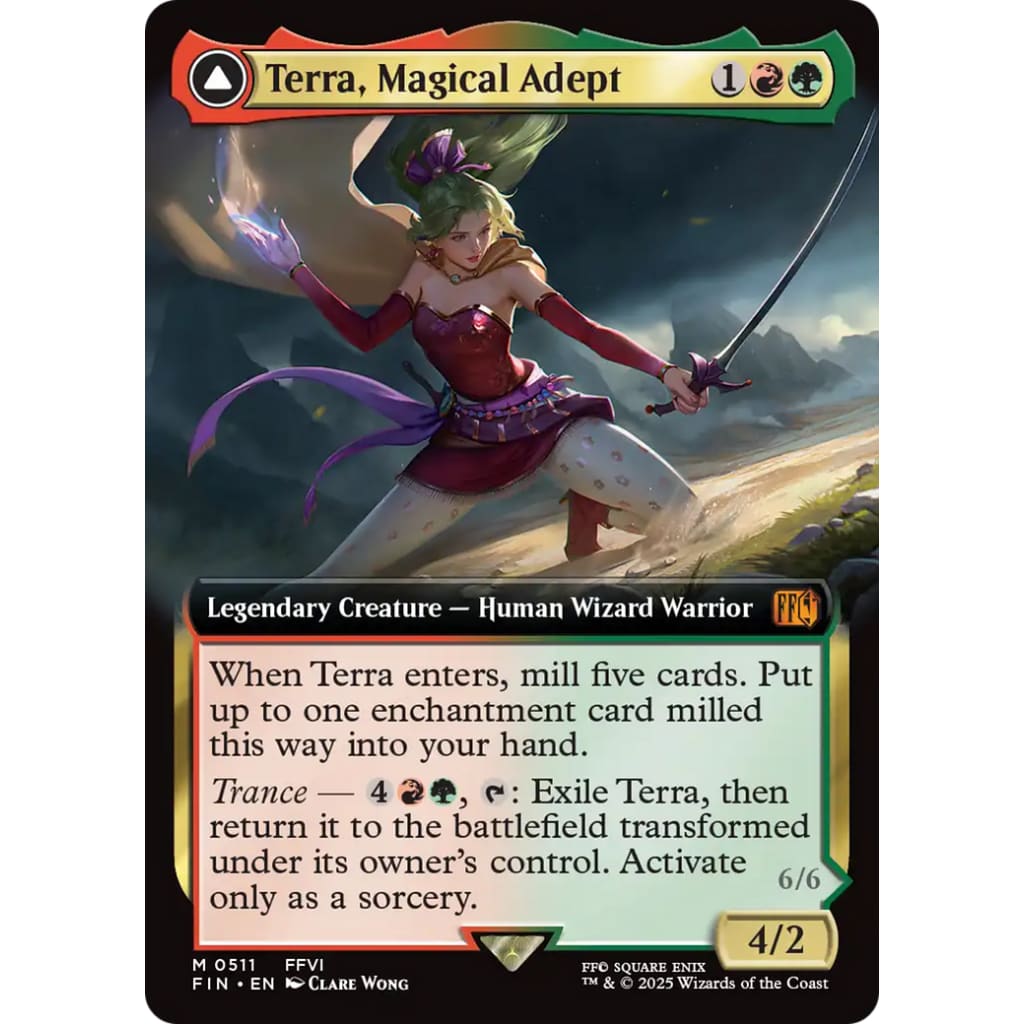 Terra Magical Adept // Esper (FIN-511): (enchantment