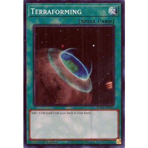 Terraforming - RA04-EN084 Super Rare 1st Edition - Single