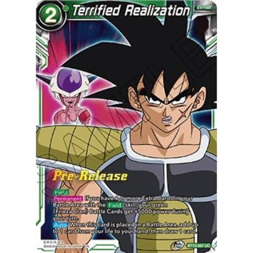 Terrified Realization (Supreme Rivalry Pre-Release Cards)