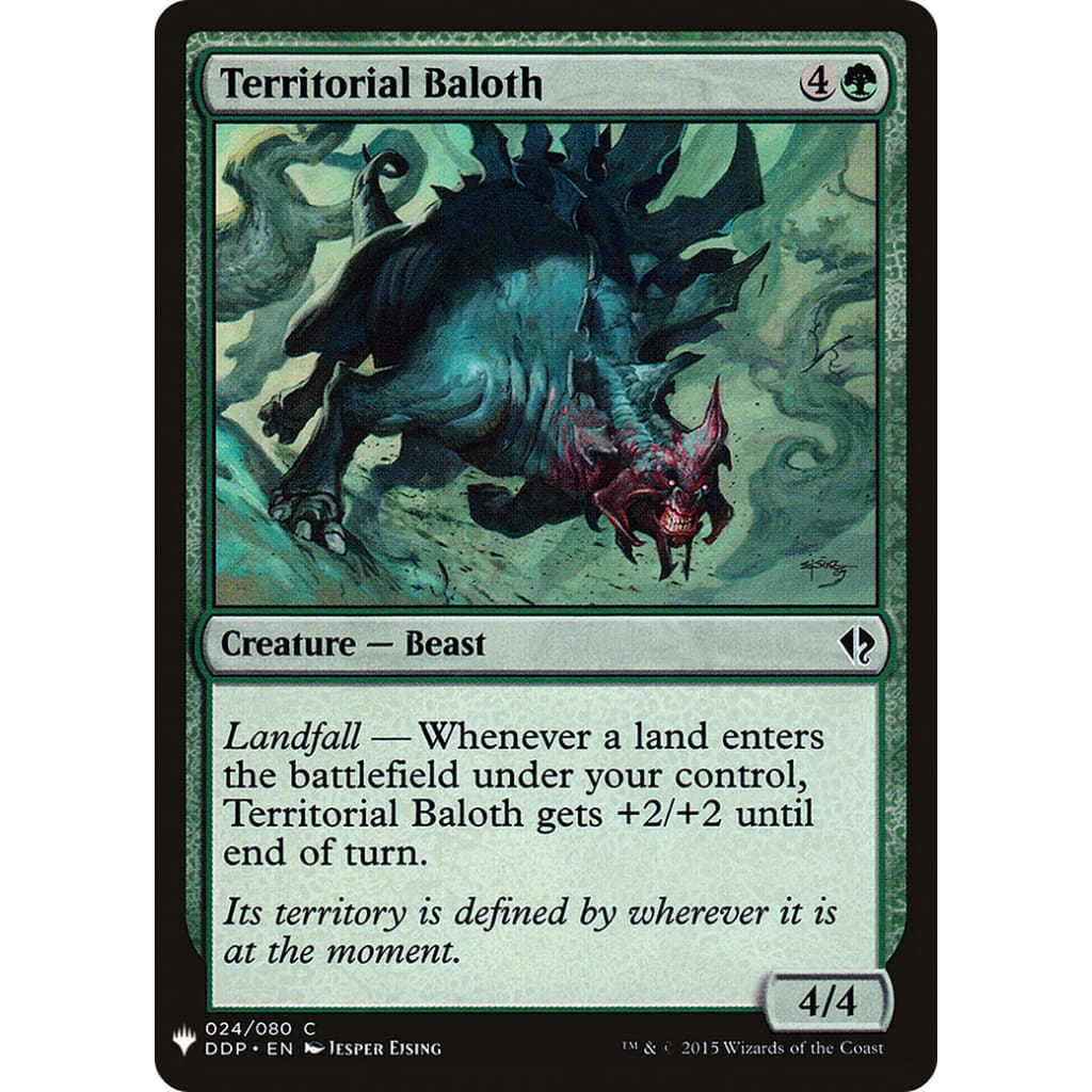 Territorial Baloth (PLST-DDP-24) - Single