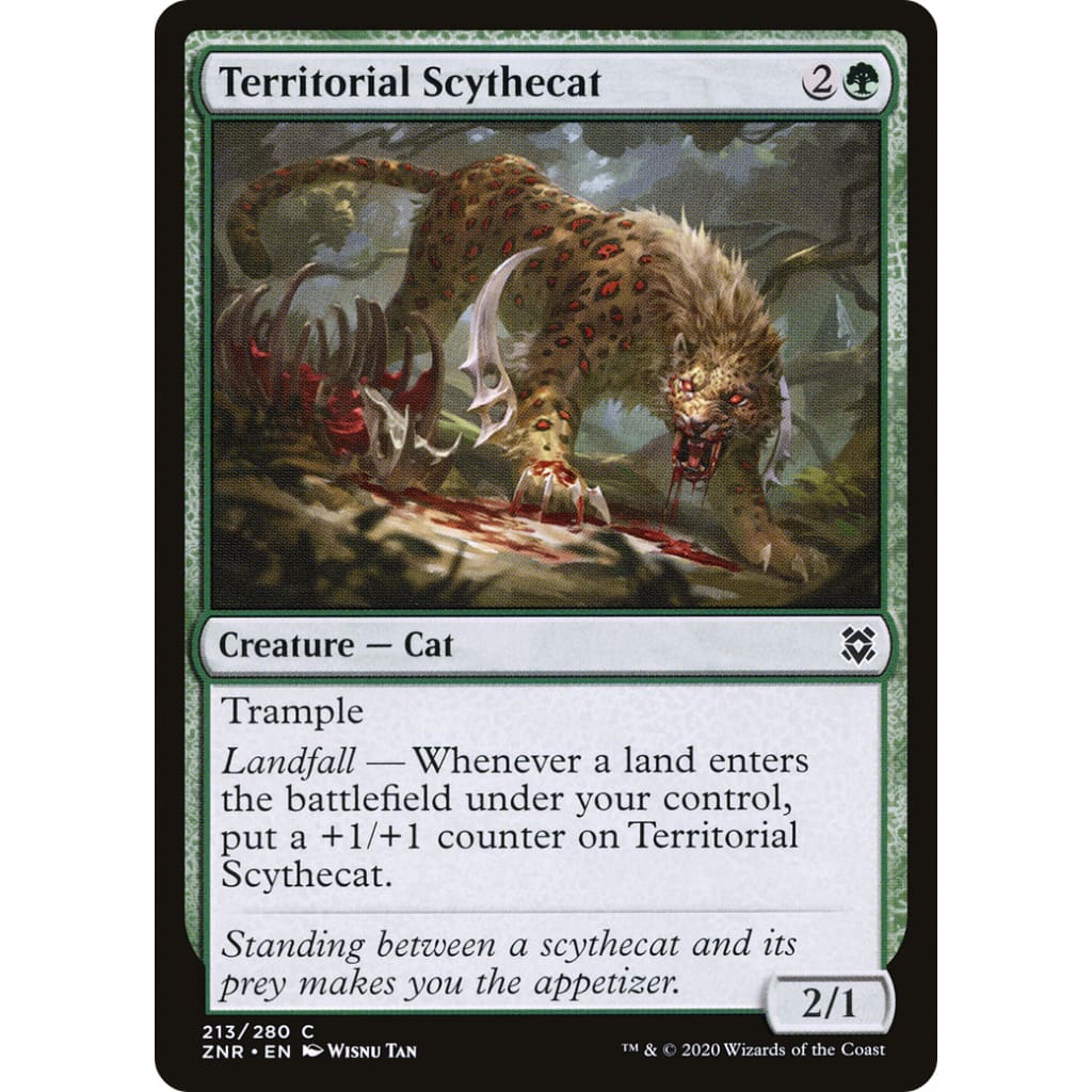 Territorial Scythecat (ZNR-213) Foil - Single