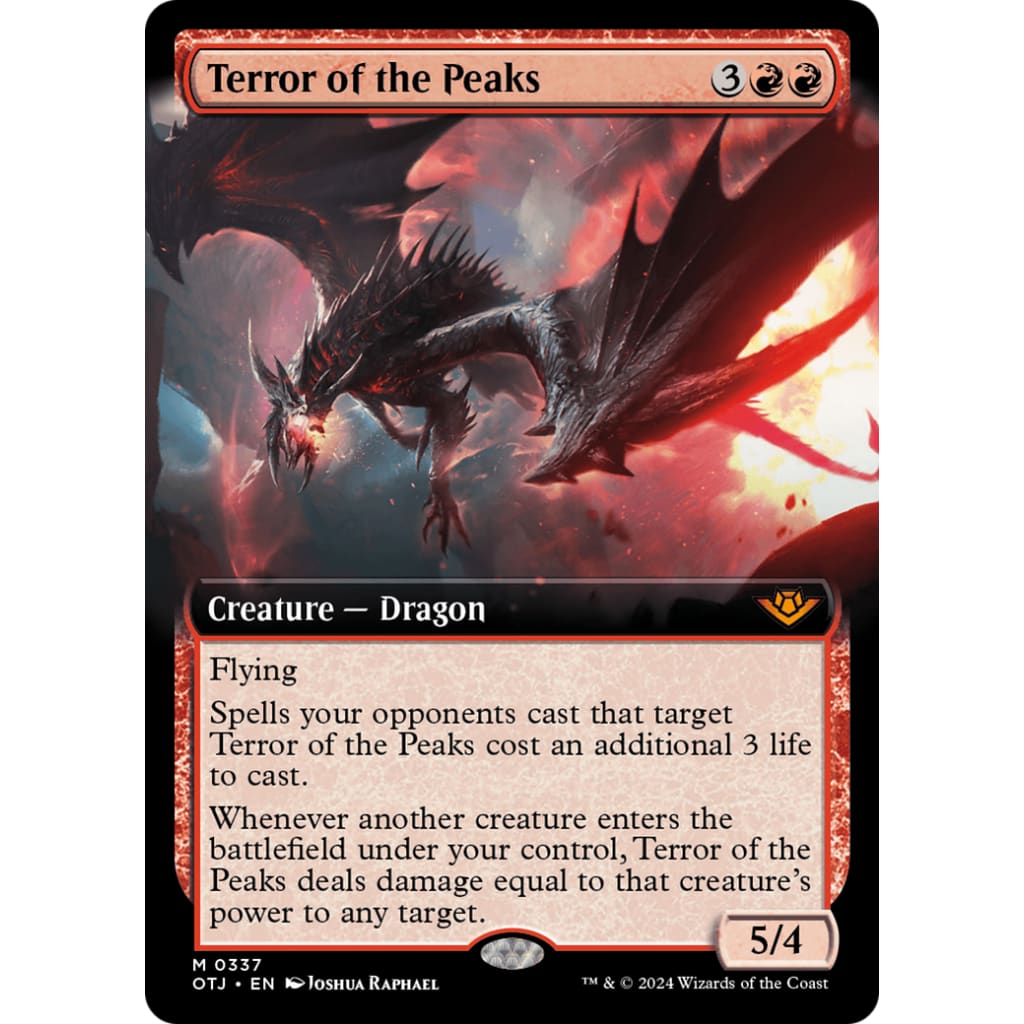 Terror of the Peaks (OTJ-337): (Extended Art) - Single