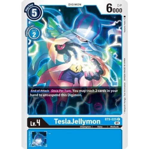 TeslaJellymon - BT9-025 - Common - Single