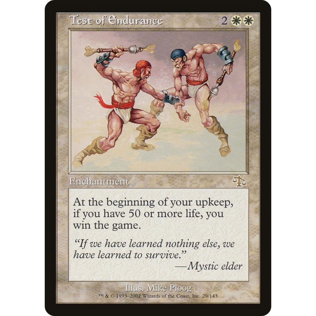 Test of Endurance (JUD-029) - Single