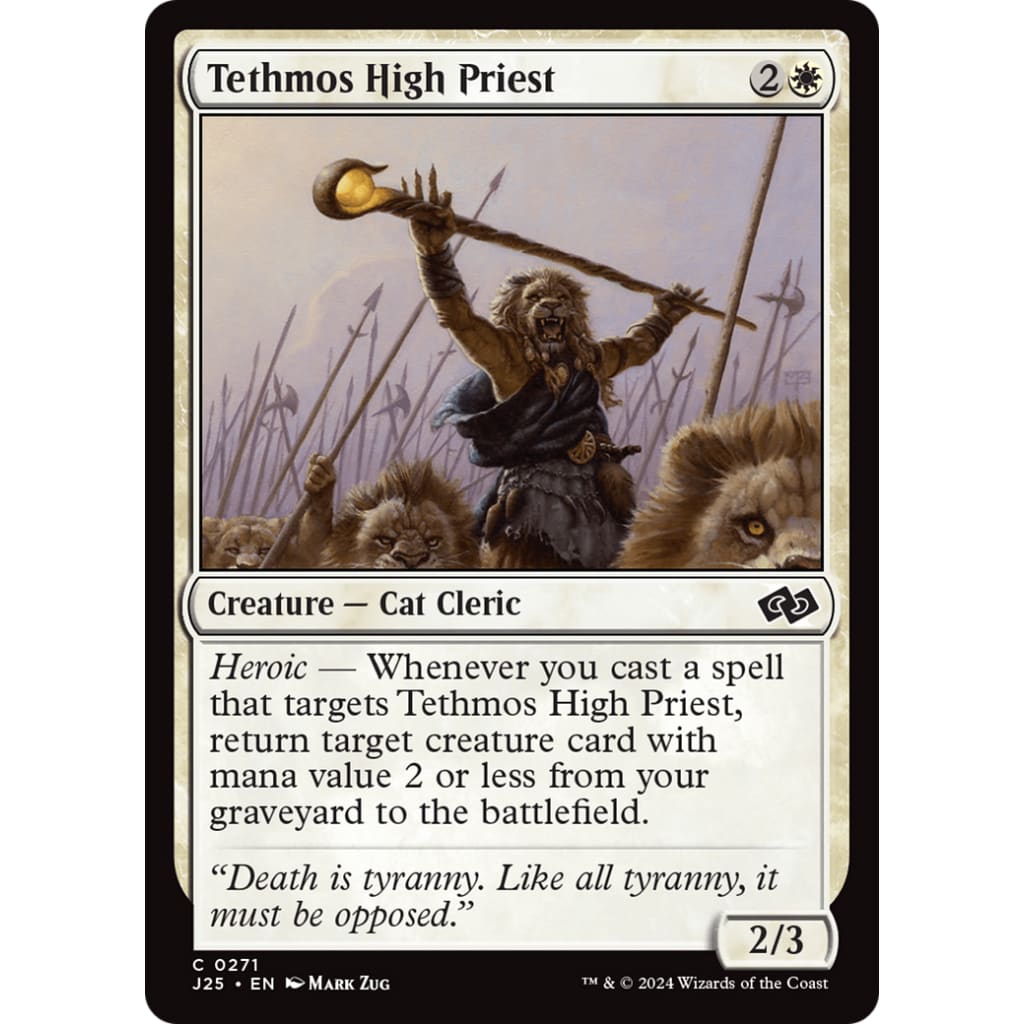 Tethmos High Priest (J25-271) - Single
