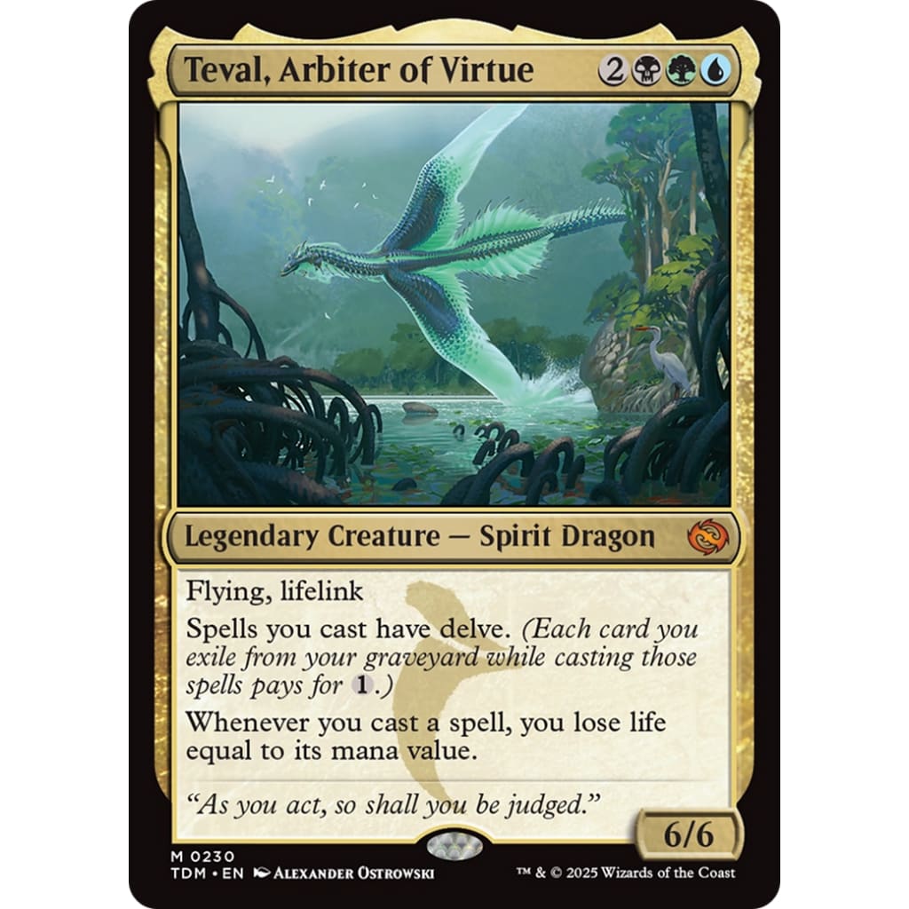 Teval Arbiter of Virtue (TDM-230) - Single