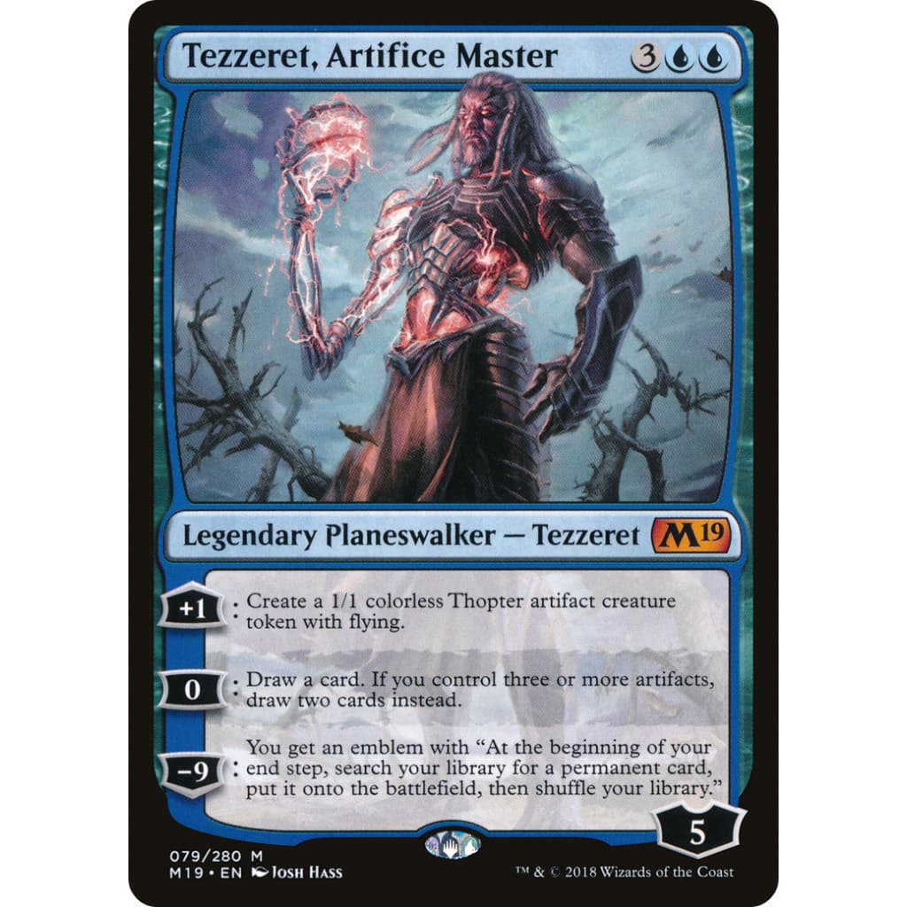 Tezzeret Artifice Master (M19-079) - Single