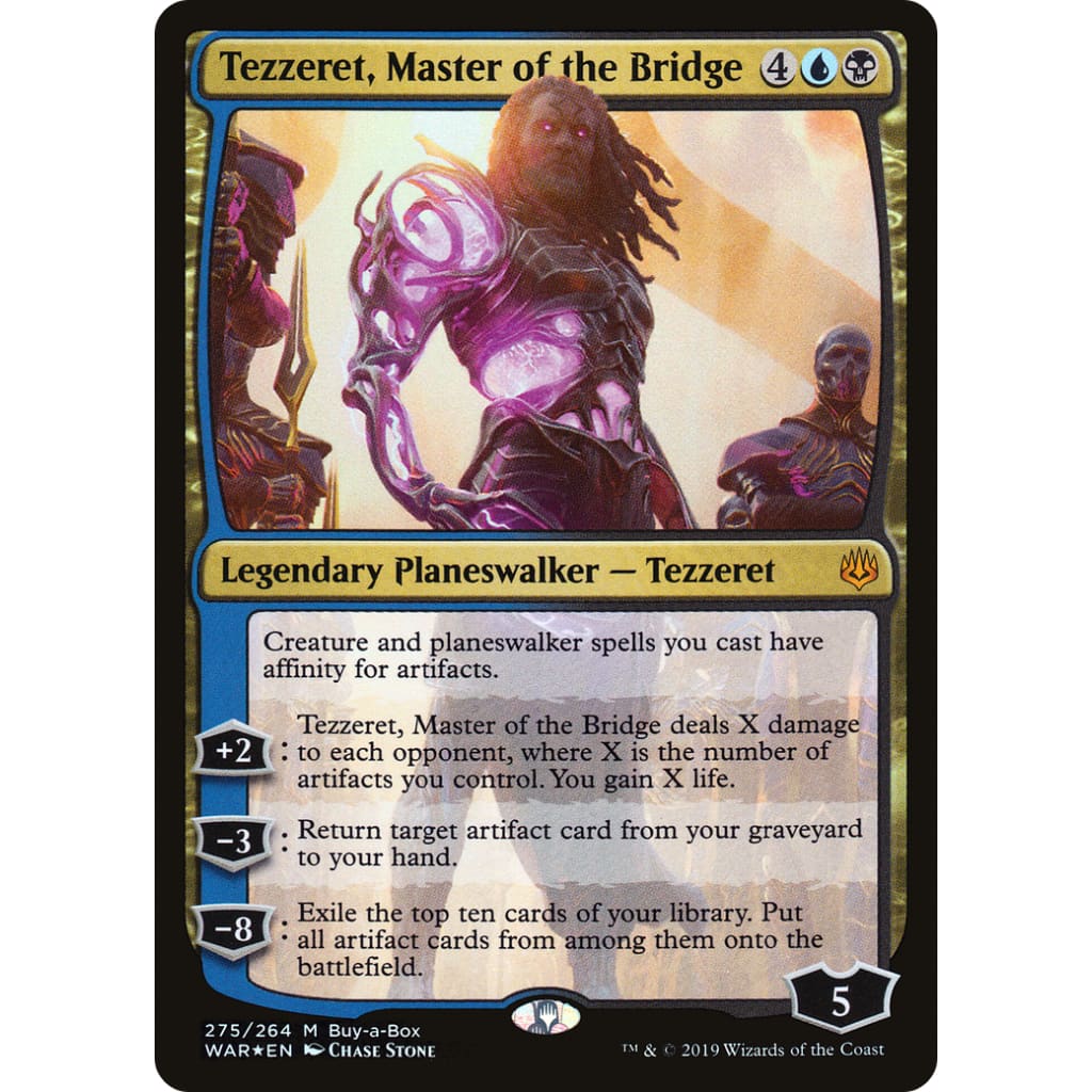 Tezzeret Master of the Bridge (WAR-275) Foil - Single