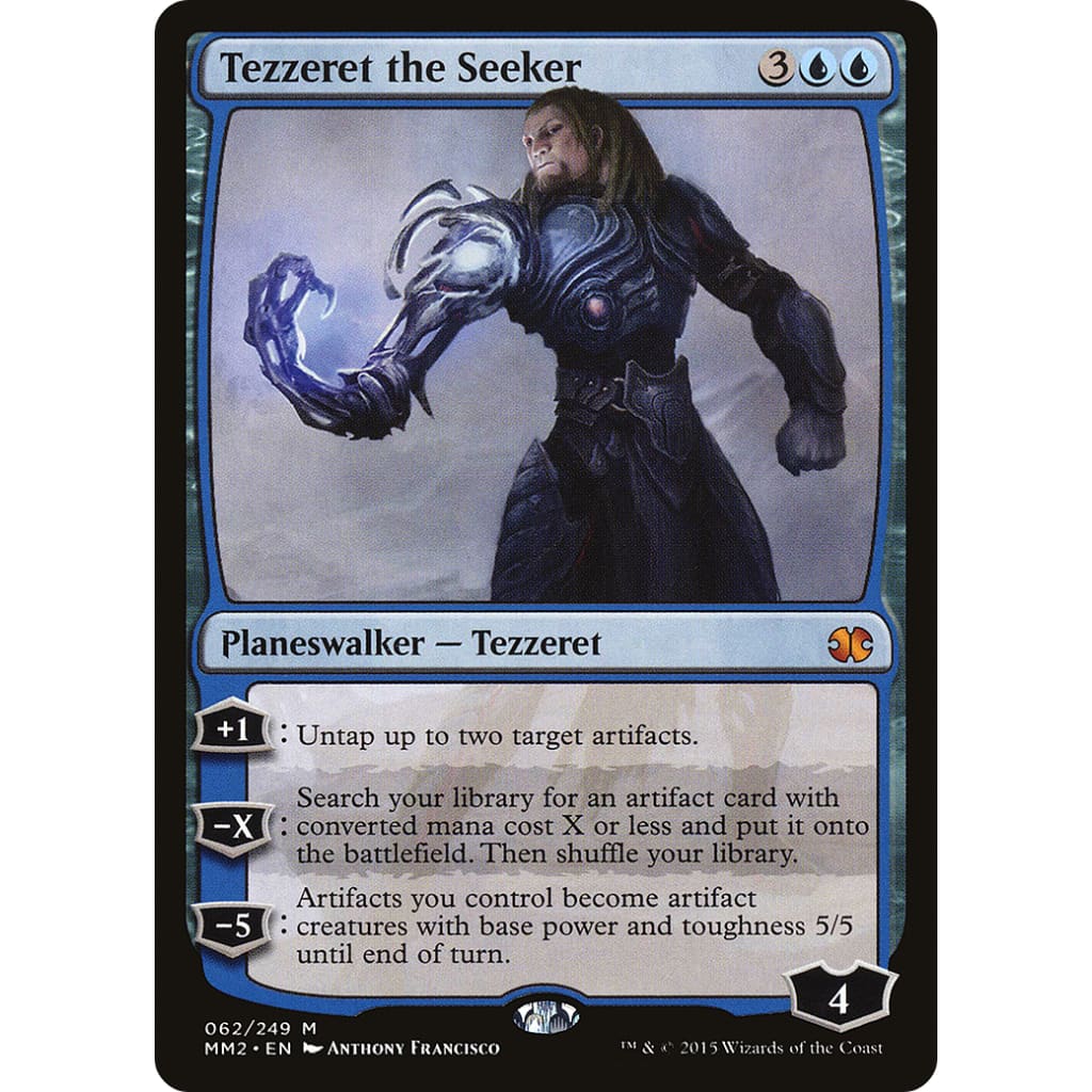 Tezzeret the Seeker (MM2-062) Foil - Single