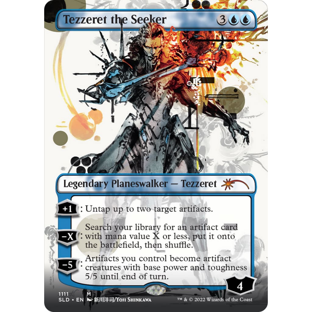 Tezzeret the Seeker (SLD-1111) (Borderless) - Single