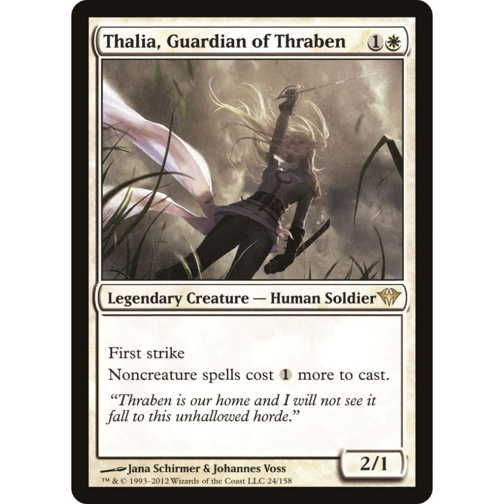 Thalia Guardian of Thraben (DKA-024) Foil - Single