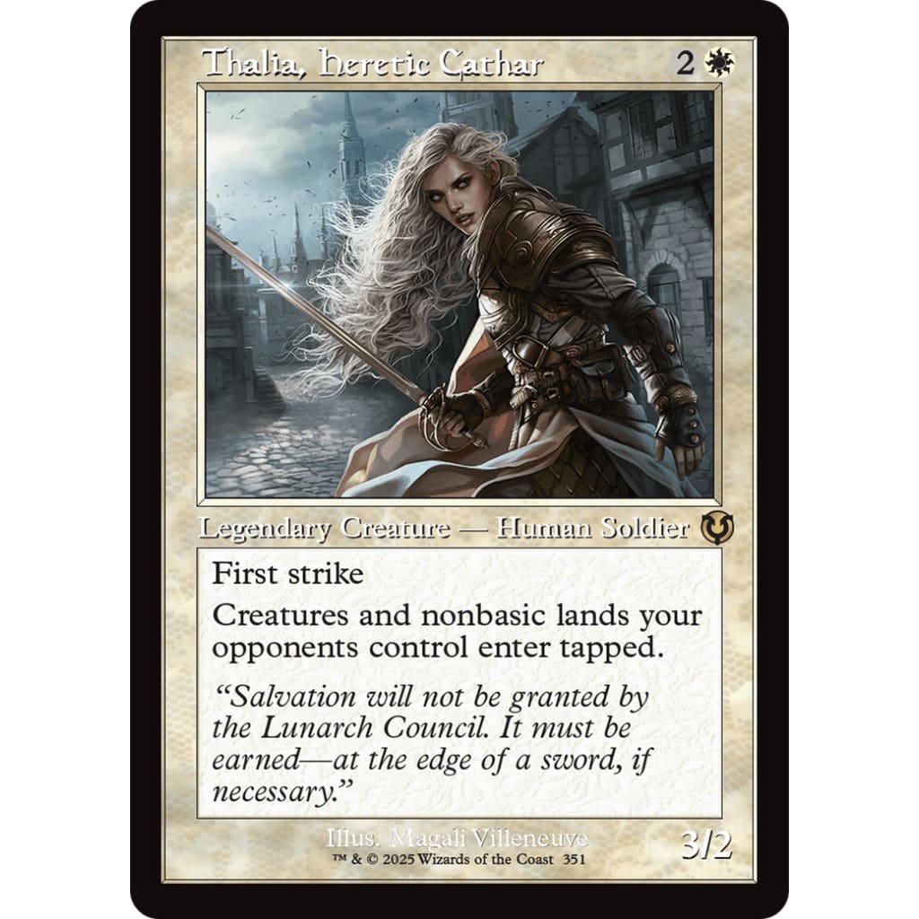 Thalia Heretic Cathar (Retro Frame) (INR-351) Foil - Single