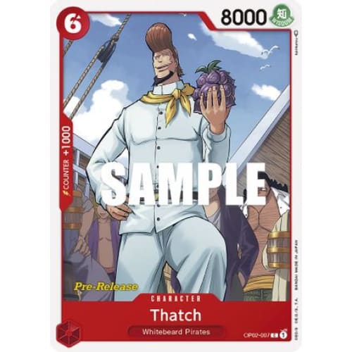Thatch OP02-007 C Paramount War Pre-Release Cards - Single