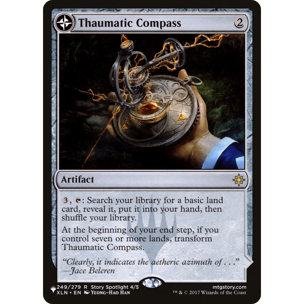 Thaumatic Compass // Spires of Orazca (PLST-XLN-249):