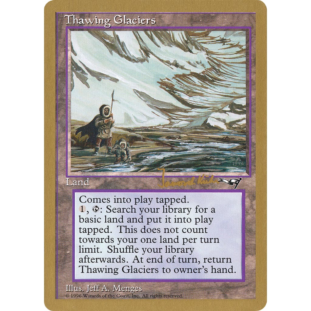 Thawing Glaciers (WC97-JK144) - Single