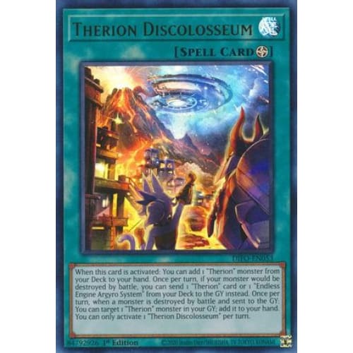 Therion Discolosseum (DIFO-EN053) Ultra Rare 1st Edition