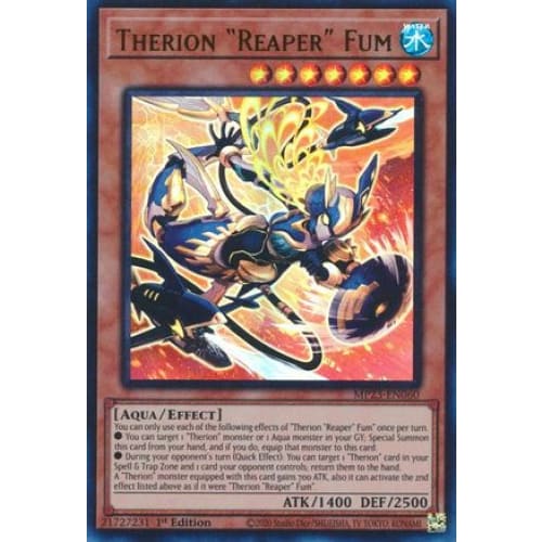 Therion ’Reaper’ Fum - MP23-EN060 Ultra Rare 1st Edition