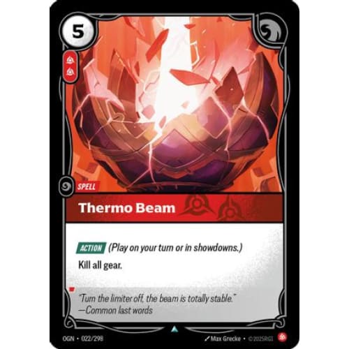 Thermo Beam (022/298) - Origins Foil - Single