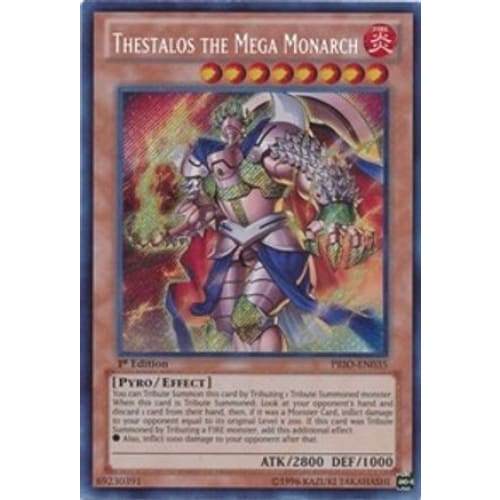 Thestalos the Mega Monarch (PRIO-EN035) Secret Rare