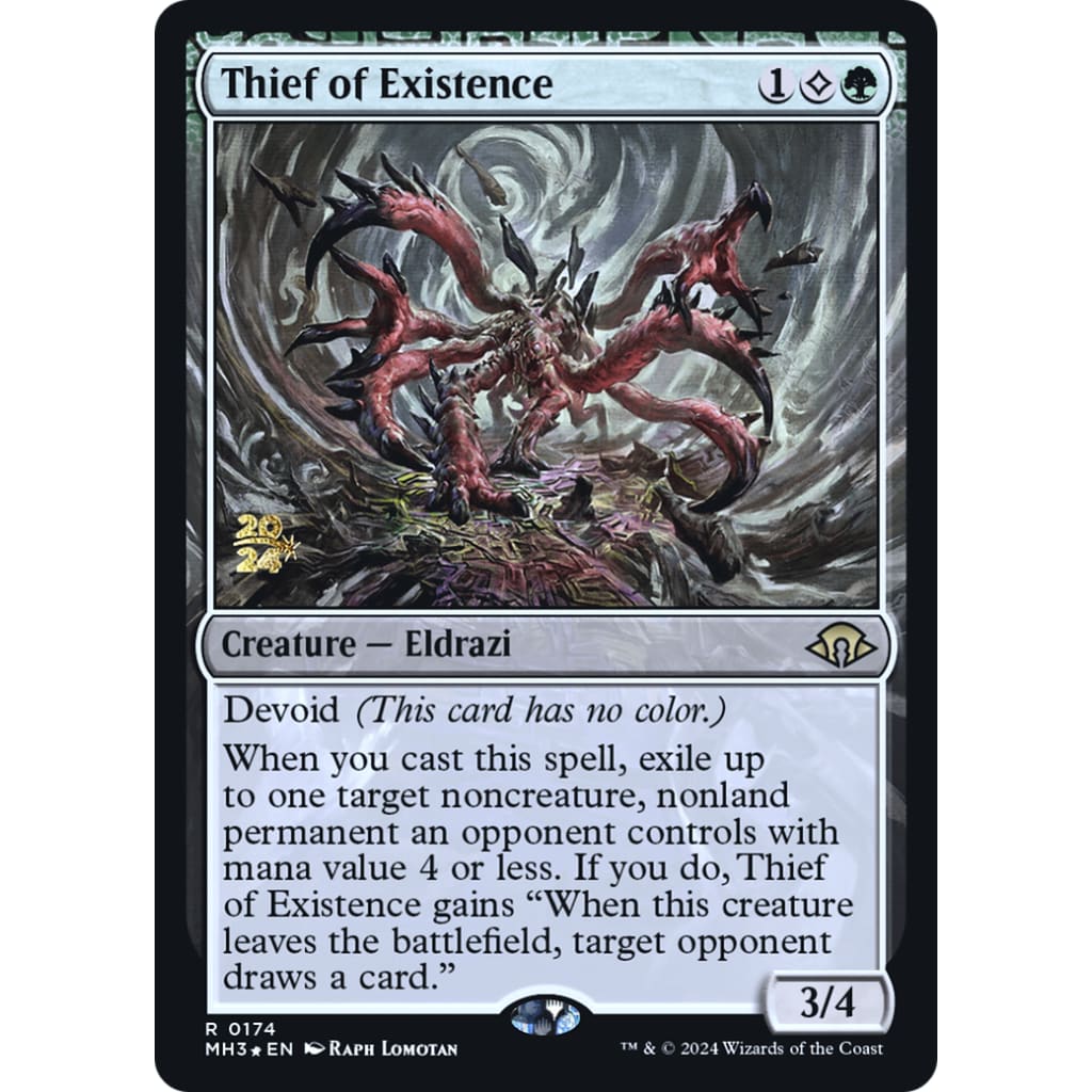 Thief of Existence (PRE-174): (devoid) Foil - Single