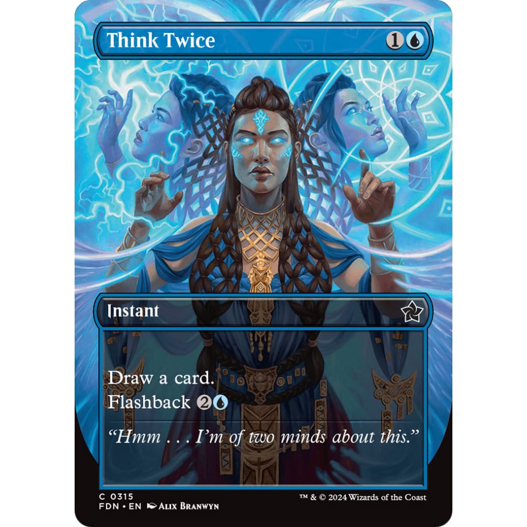 Think Twice (FDN-315) (Borderless) - Single