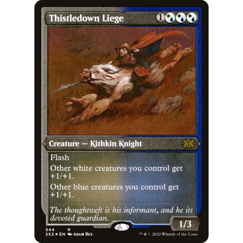 Thistledown Liege (2X2-544) Etched Foil - Single