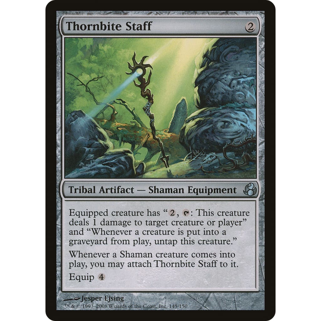 Thornbite Staff (MOR-145) Foil - Single