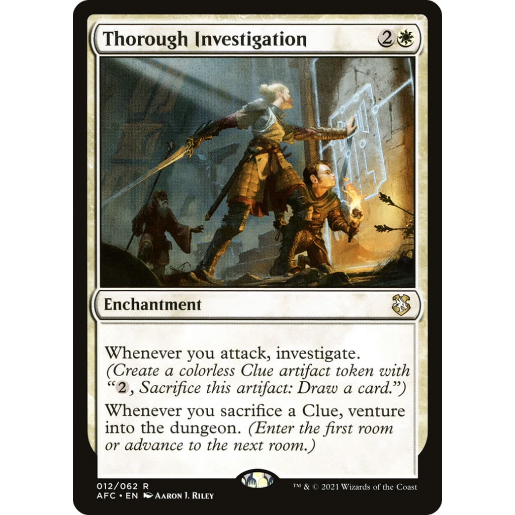 Thorough Investigation (AFC-012) - Single