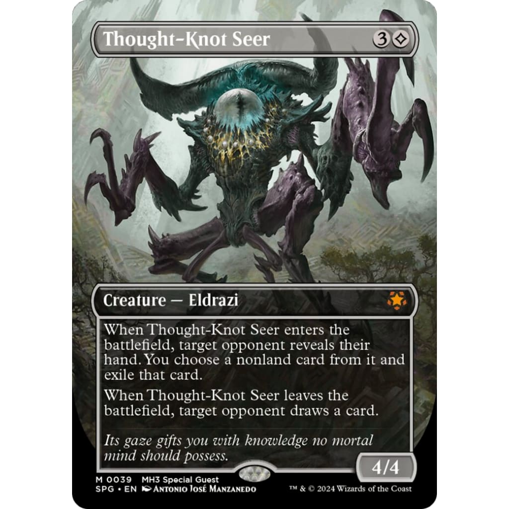 Thought-Knot Seer (SPG-039) (Borderless) - Single
