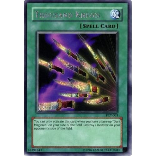 Thousand Knives (PCY-003) Secret Rare Limited - Single