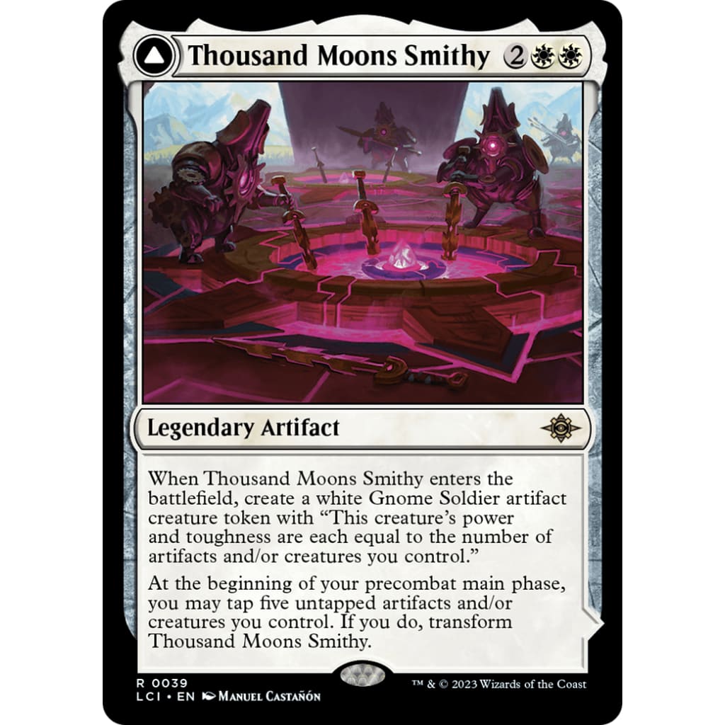 Thousand Moons Smithy // Barracks of the (LCI-039) - Single
