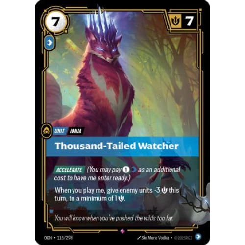 Thousand-Tailed Watcher (116/298) - Origins Foil - Single