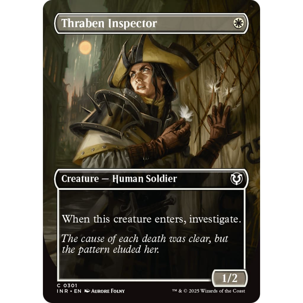 Thraben Inspector (Borderless) (INR-301) Foil - Single