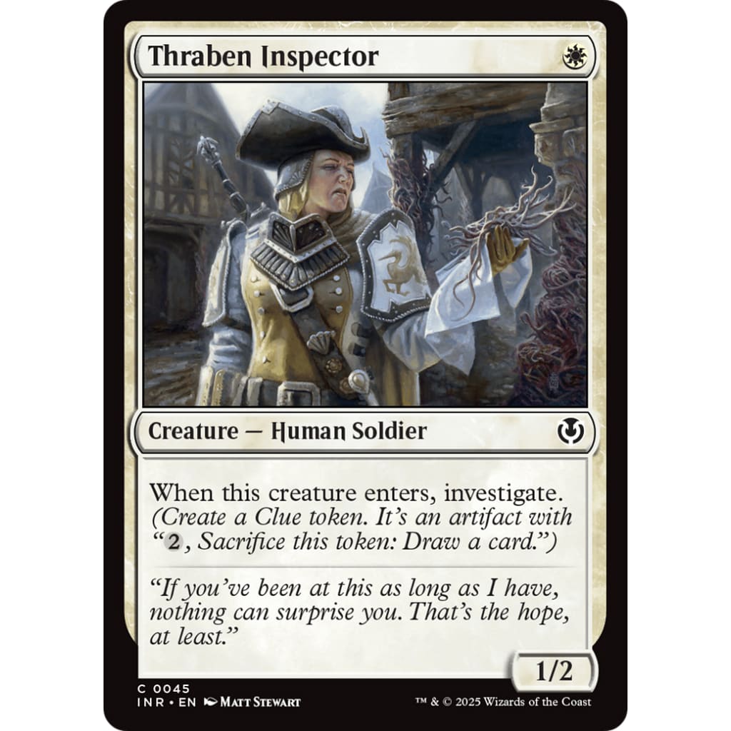 Thraben Inspector (INR-045) Foil - Single