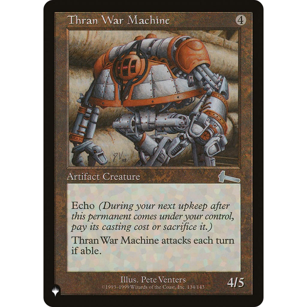 Thran War Machine (PLST-ULG-134) - Single