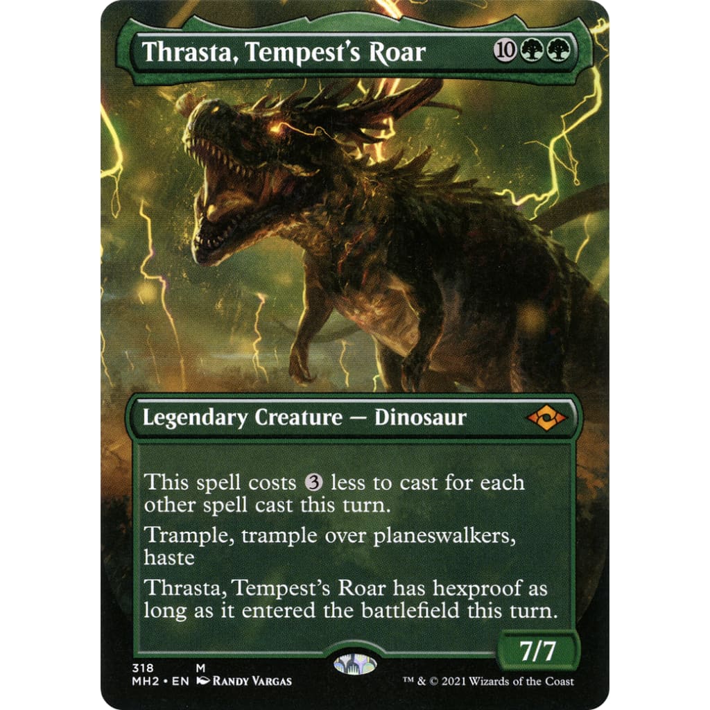 Thrasta Tempest’s Roar (MH2-318) (Borderless) - Single