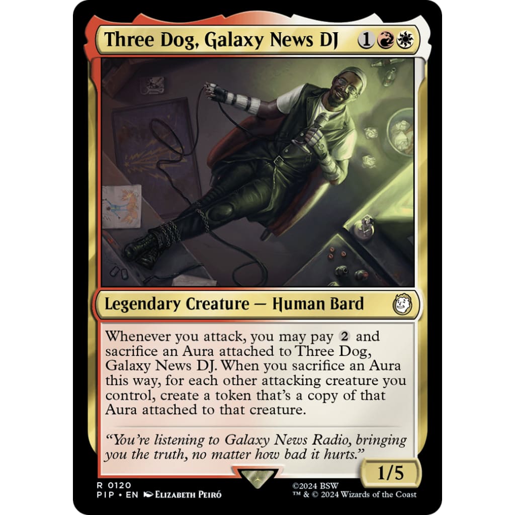 Three Dog Galaxy News DJ (PIP-120) - Single