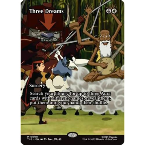 Three Dreams (Borderless) (TLE-008) - Single